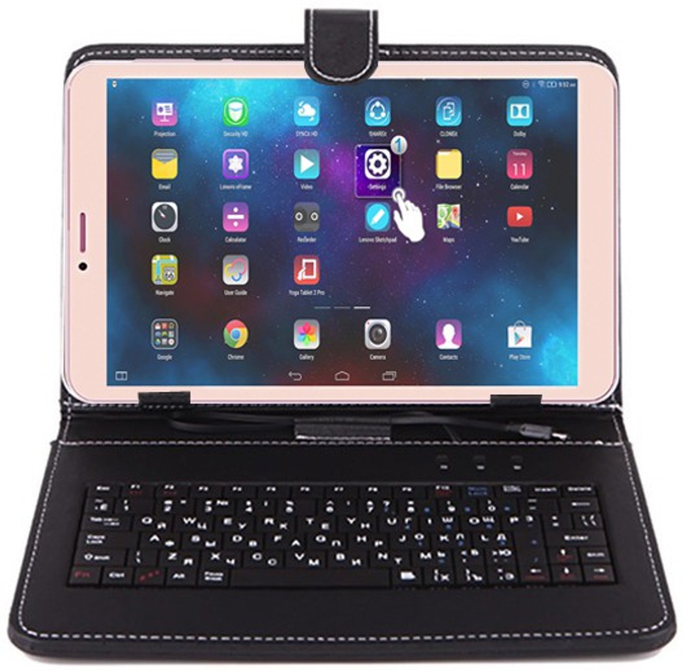 I Kall N1 With Keyboard 8 GB 8 inch with WiFi+4G Tablet Price in India