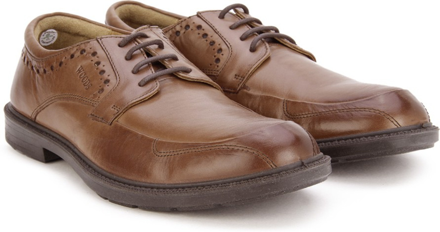 Woods Genuine Leather Lace Up Shoes Woods Genuine Leather Lace Up Shoes