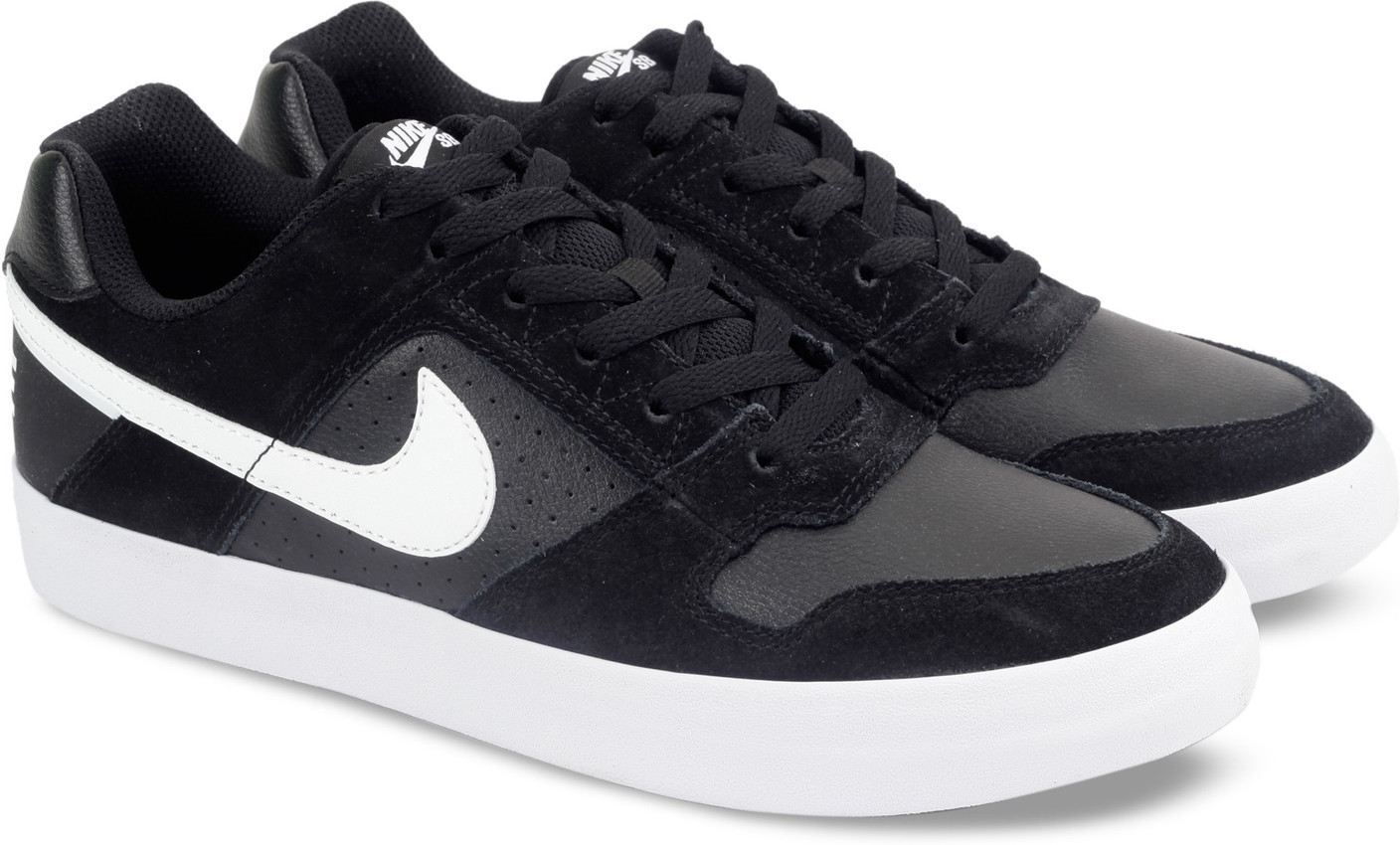 Nike SB DELTA FORCE VULC Sneakers For Men - Buy BLACK/WHITE-ANTHRACITE-WHITE Color Nike SB DELTA