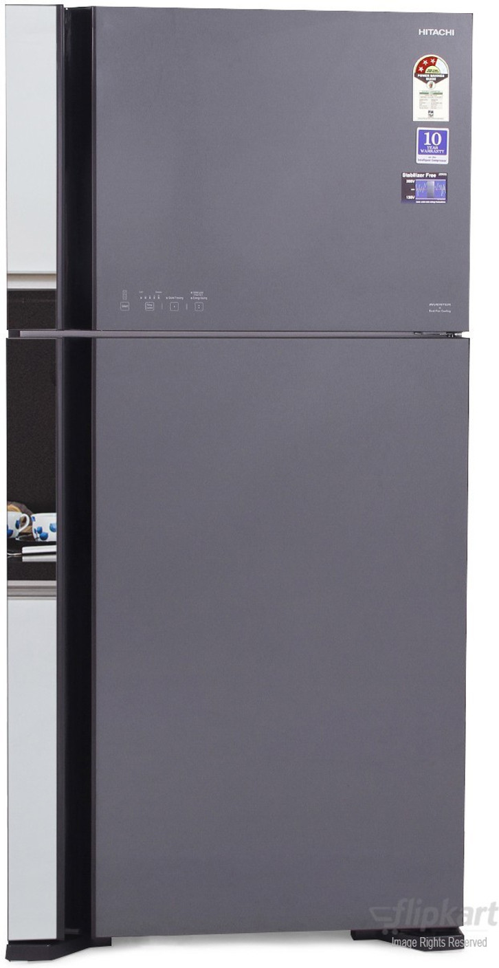 Hitachi 565 L Frost Free Double Door 3 Star Refrigerator Online at Best