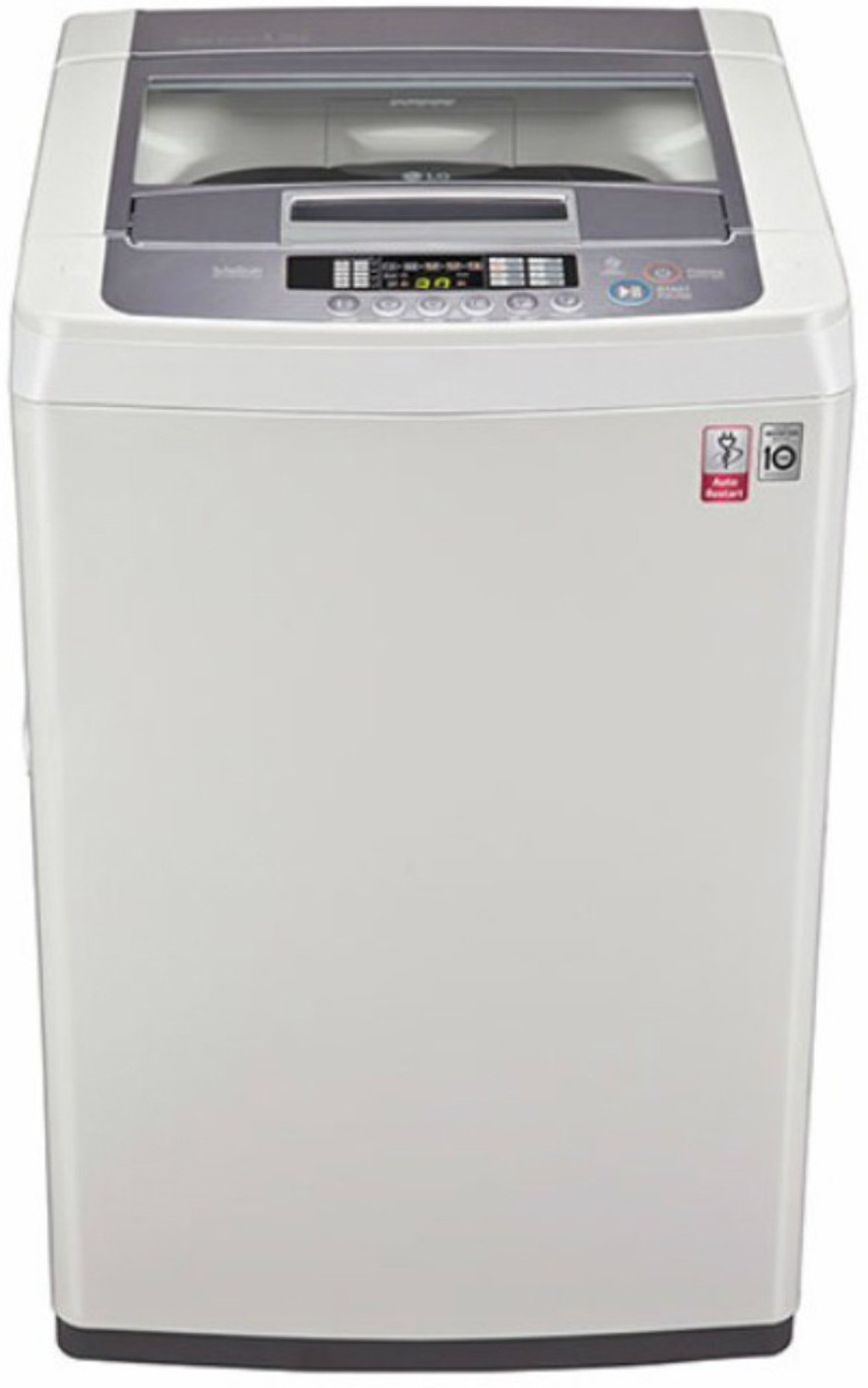 LG 6.5 kg Fully Automatic Top Load Washing Machine White Price in India