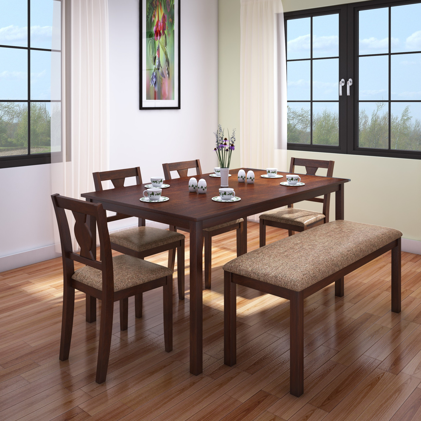 HomeTown Artois Solid Wood 6 Seater Dining Set Price in India Buy HomeTown Artois Solid Wood 6 HomeTown Artois Solid Wood 6 Seater Dining Set Price in India Buy HomeTown Artois Solid Wood 6