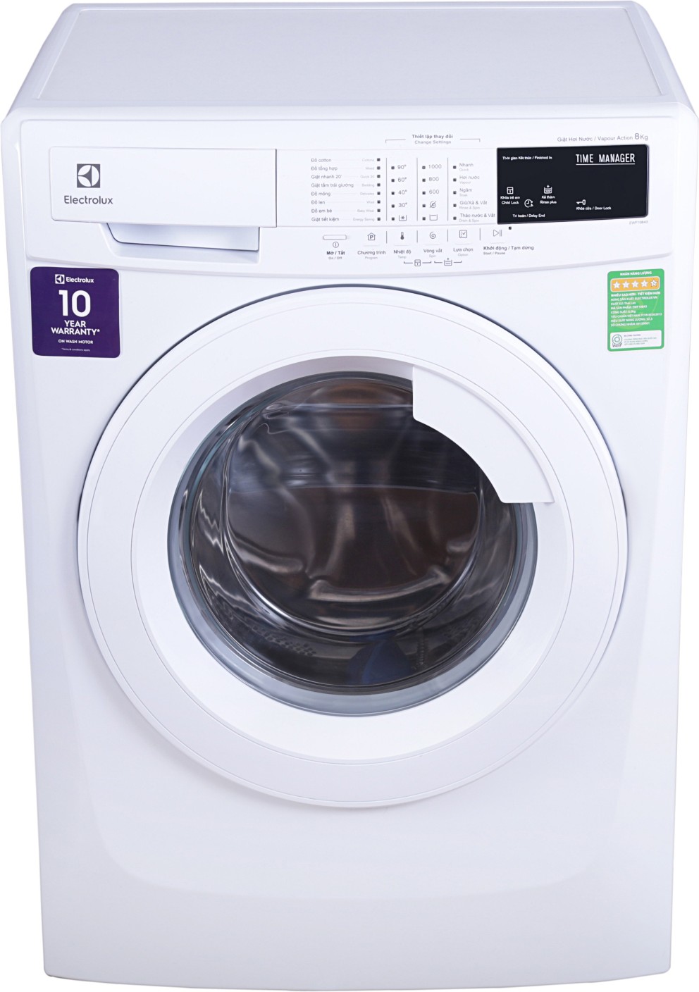 Electrolux 8 Kg Fully Automatic Front Load Washing Machine White Price