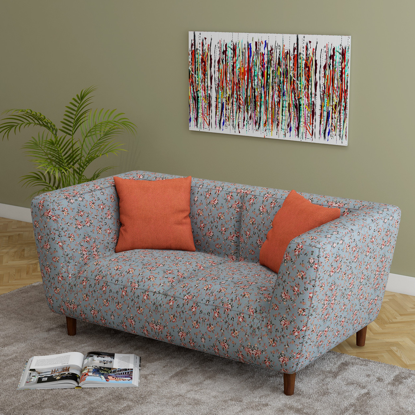 Urban Ladder Fabric 2 Seater Sofa Price in India Buy Urban