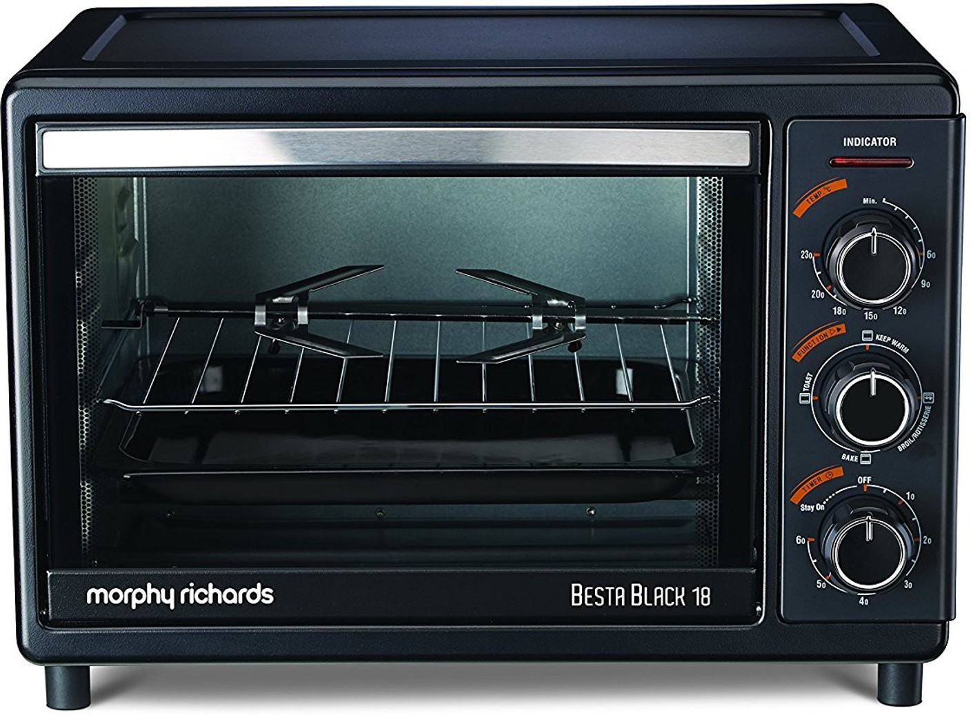 Morphy Richards 18Litre Besta Black Oven Toaster Grill (OTG) Price in