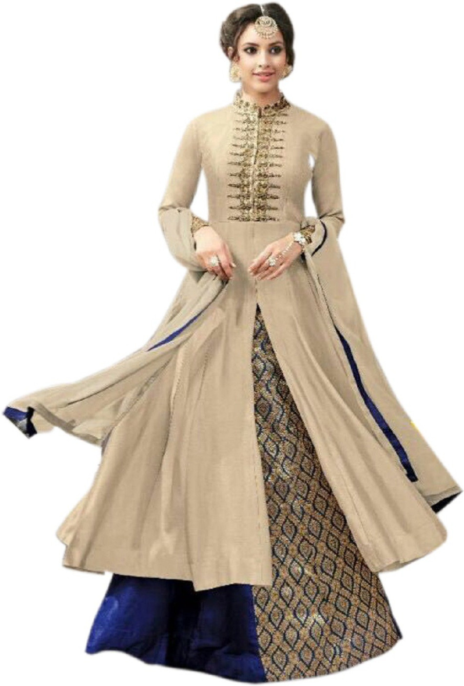 Aika Embroidered Kurta & Sharara - Buy Aika Embroidered Kurta & Sharara Online at Best Prices in