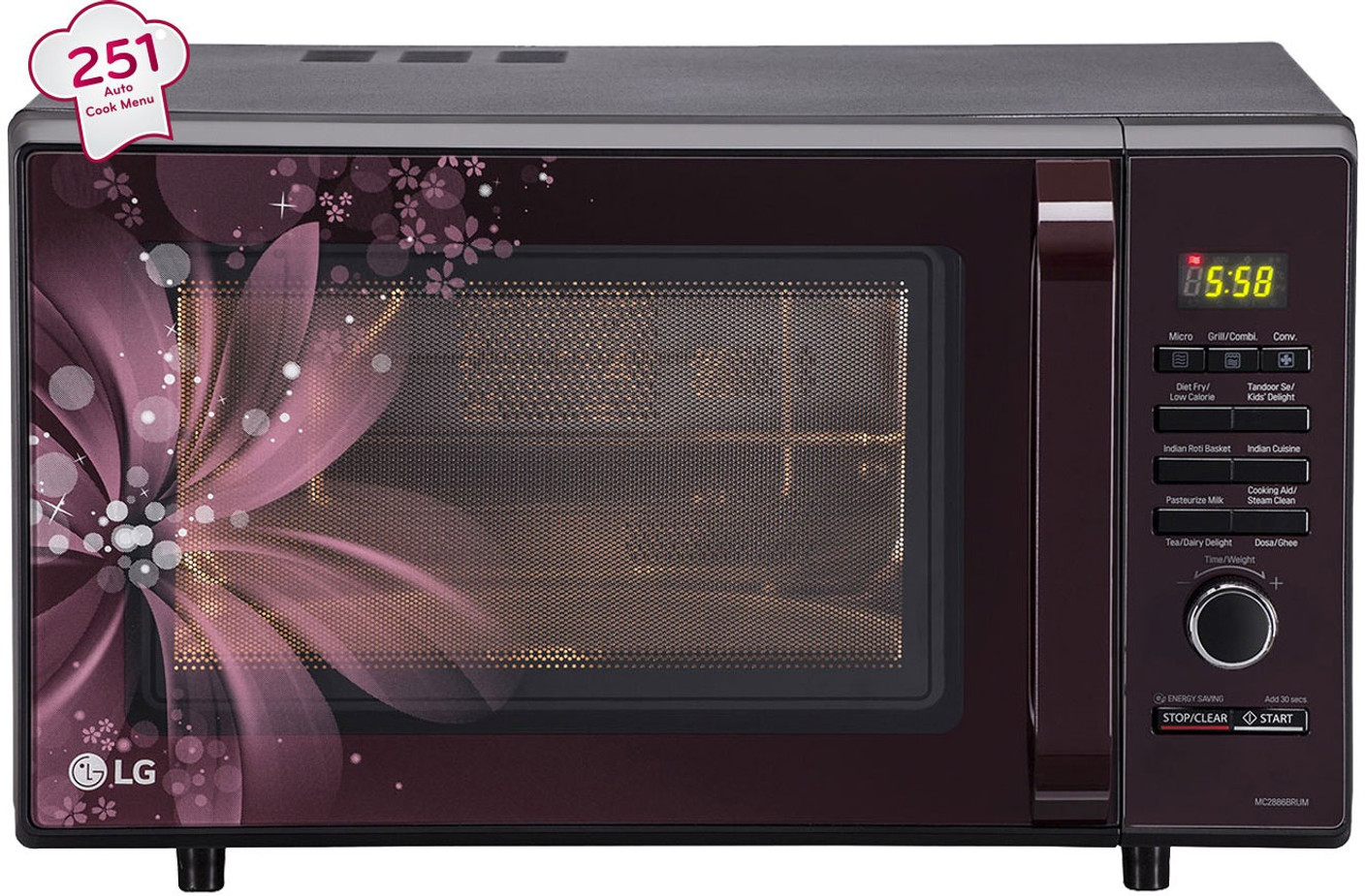 LG 28 L Convection Microwave Oven Convection