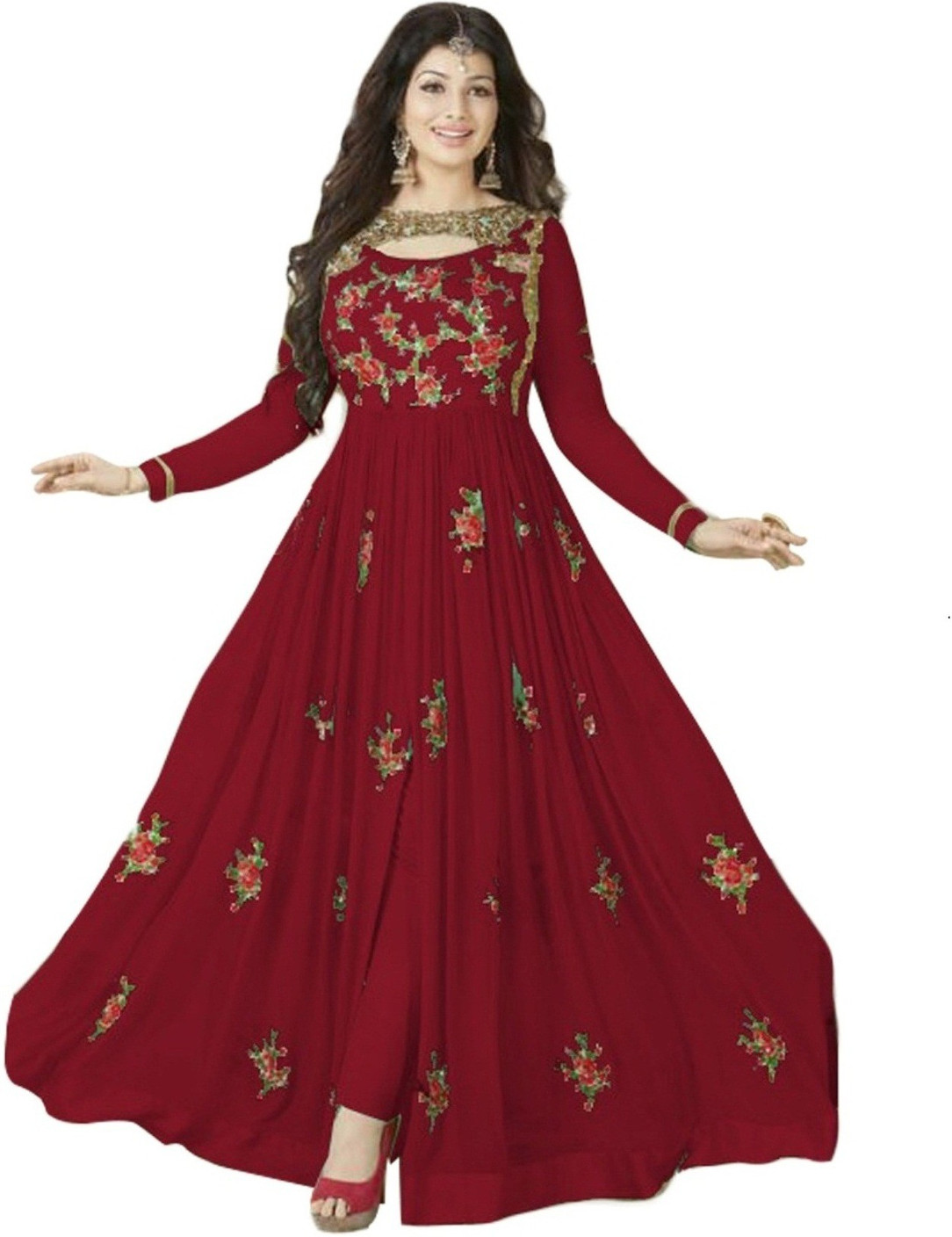 Fashion Basket Anarkali Gown Price in India - Buy Fashion Basket