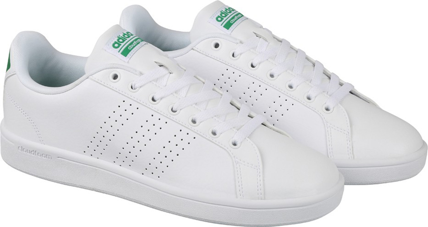 ADIDAS NEO CLOUDFOAM ADVANTAGE CLEAN Sneakers For Men - Buy FTWWHT/FTWWHT/GREEN Color ADIDAS NEO 