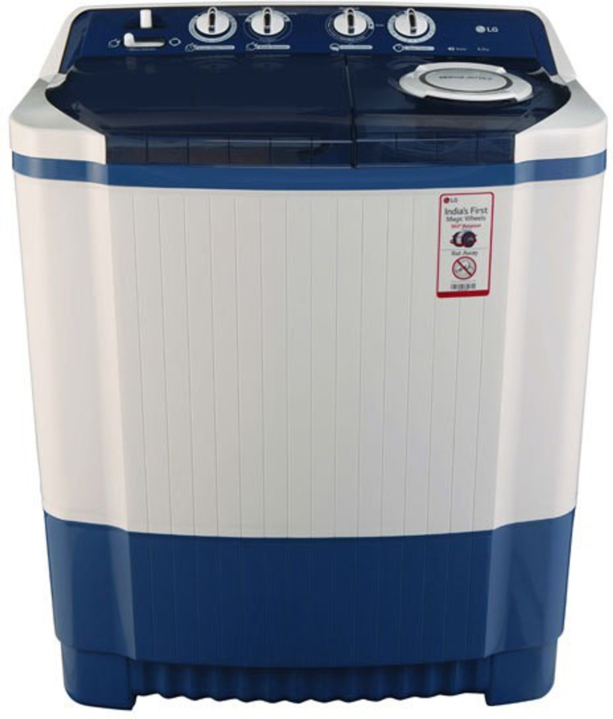 LG 8 kg Semi Automatic Top Load Washing Machine Blue Price in India