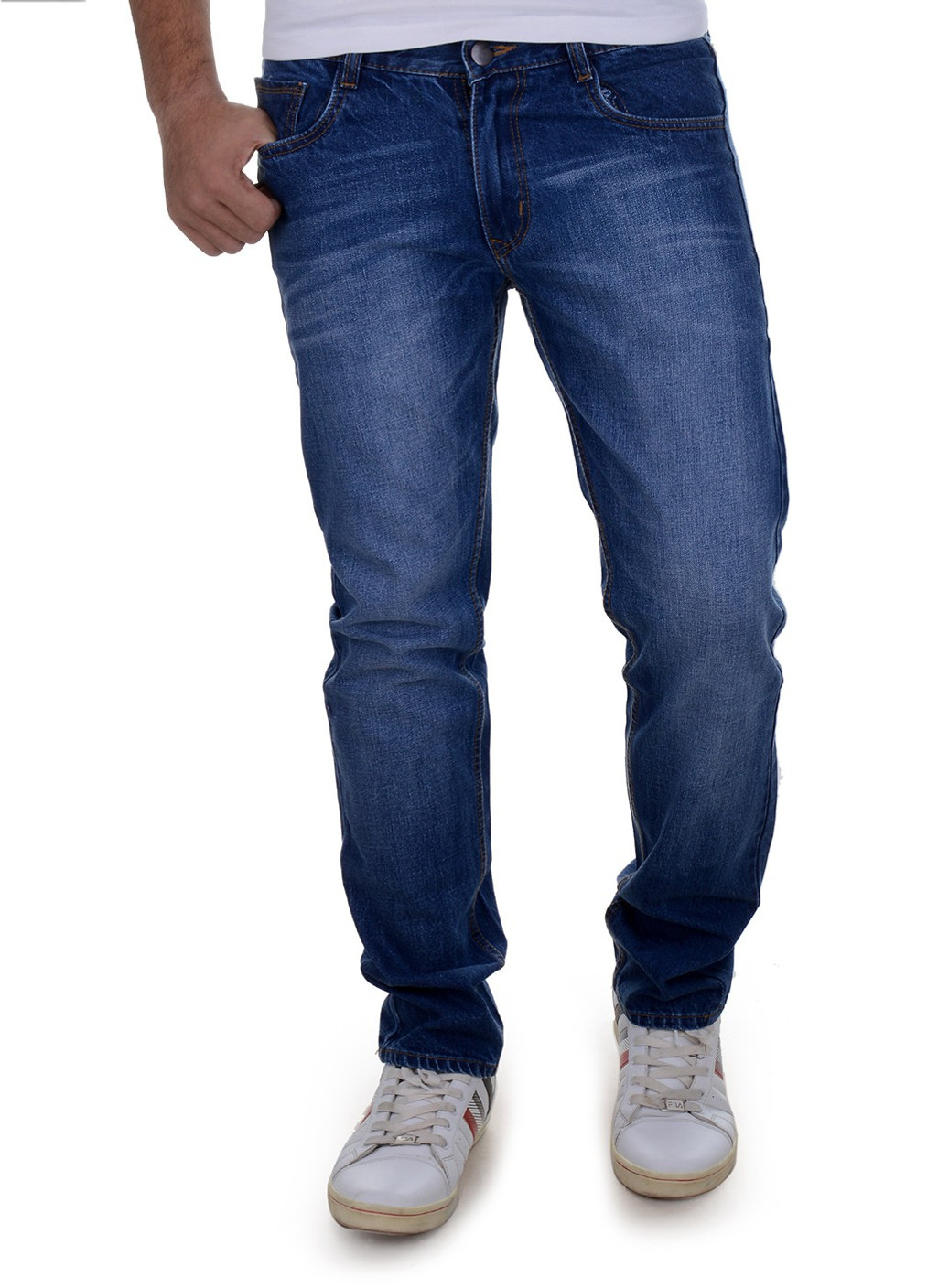 Ben Martin Regular Men's Dark Blue Jeans - Buy Dark Blue Ben Martin ...