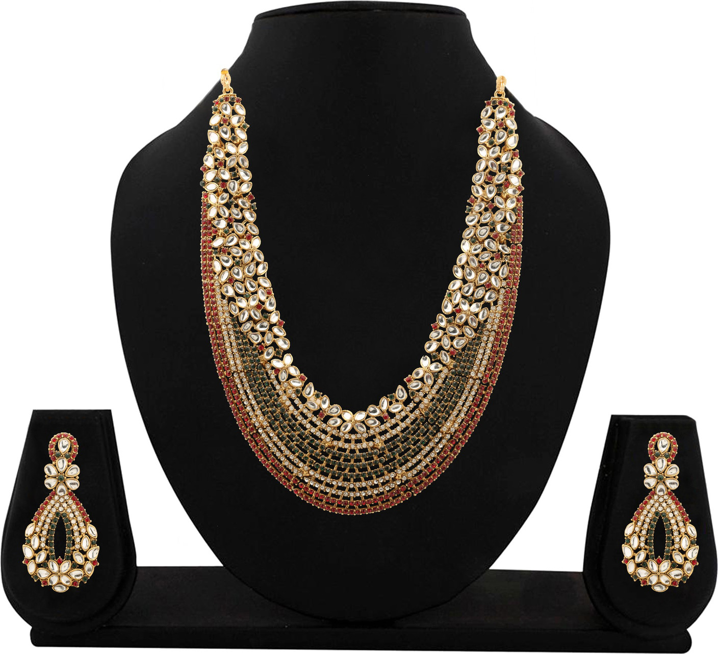 Pearl jewellery set in flipkart