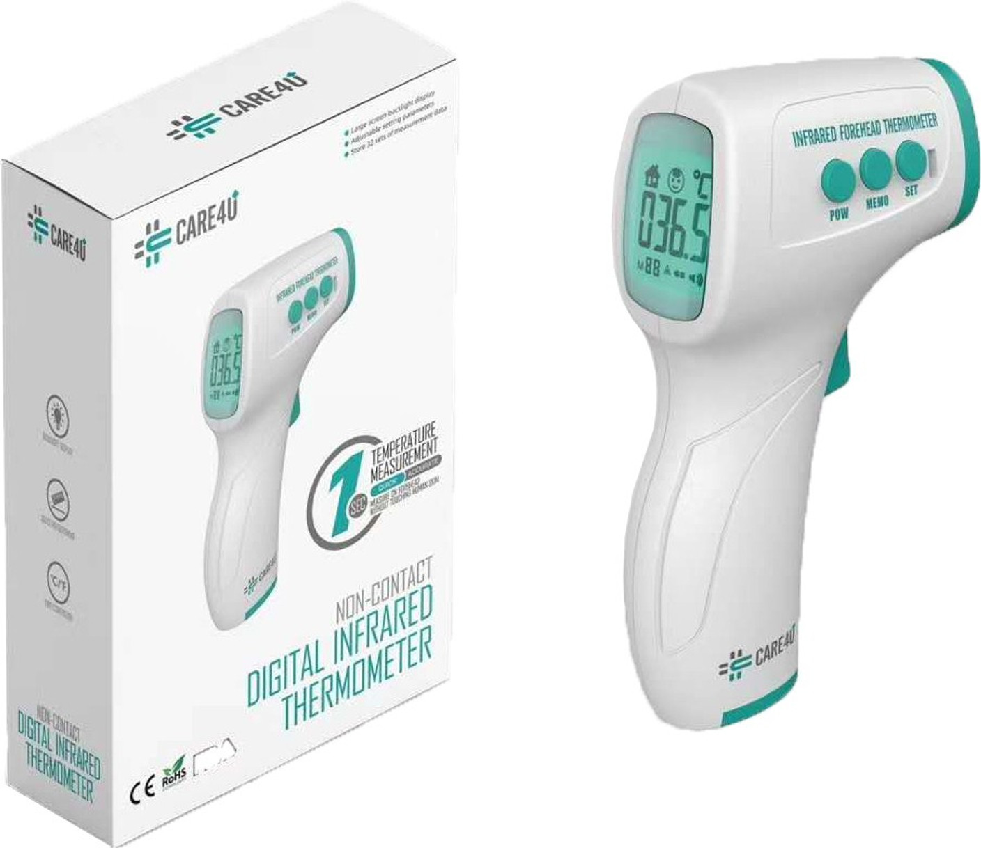 Buy Care4u ZLKIRT101 CARE4U Infrared Digital Thermometer Thermometer