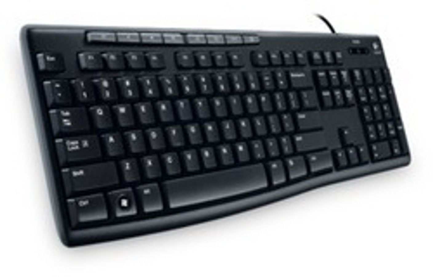 Logitech K200 Media Wired USB Laptop Keyboard Logitech