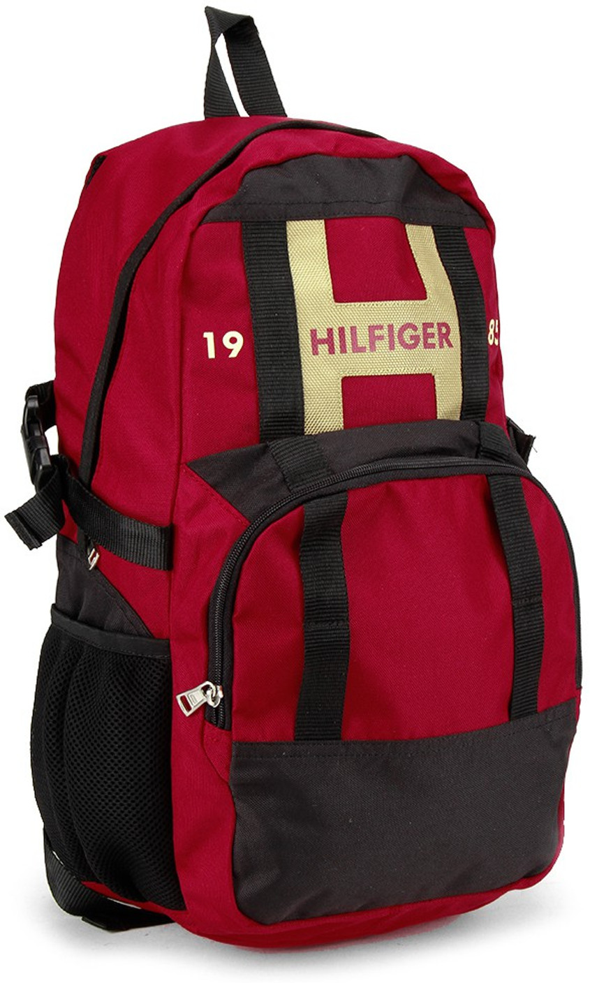 Tommy Hilfiger 17 inch Laptop Backpack Red Price in India