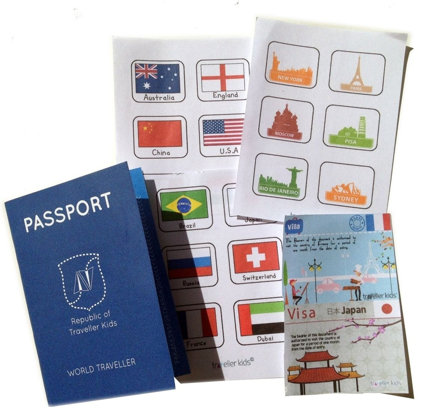 Traveller Kids Play Passport Kit Price in India Buy Traveller Kids