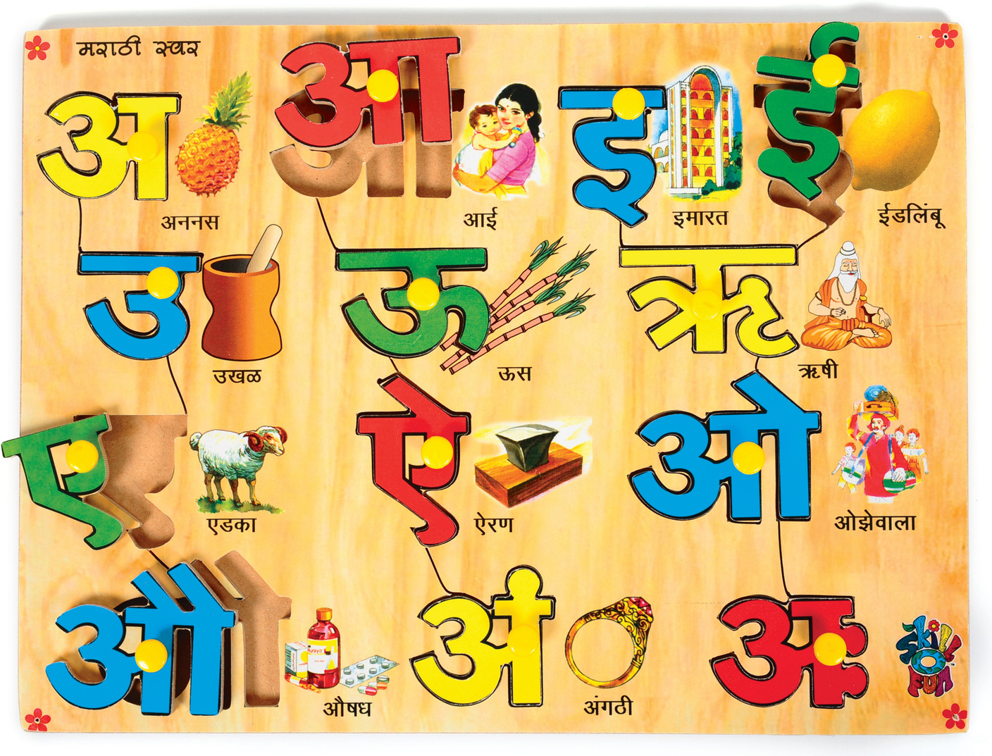 Skillofun Marathi Vowel Picture Tray Price in India - Buy Skillofun ...