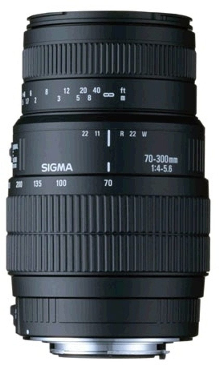 Sigma 70 300 mm F45.6 DG Macro for Nikon Digital SLR Lens Sigma