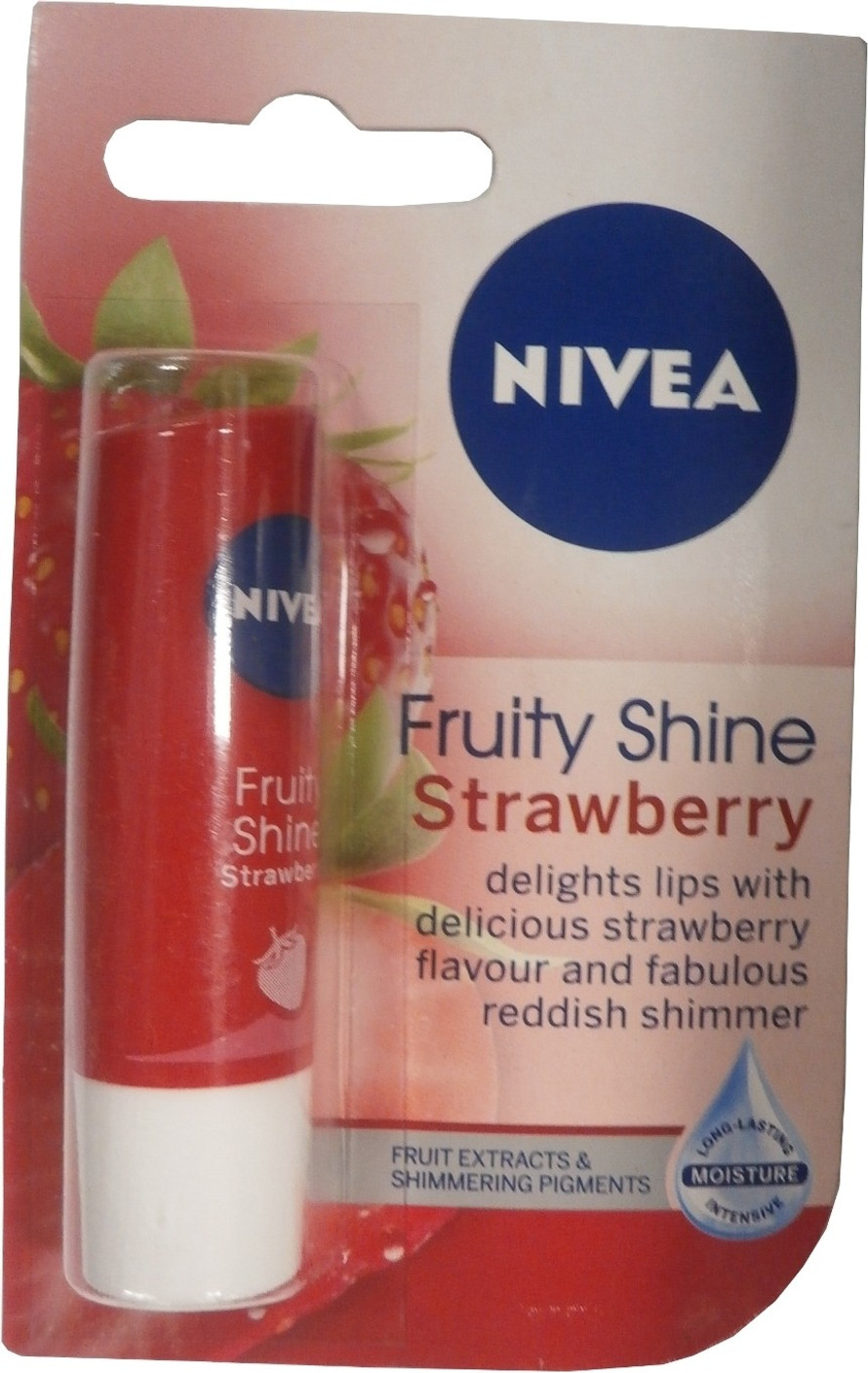 Nivea Fruity Shine Strawberry Lip Balm Berry - Price in ...