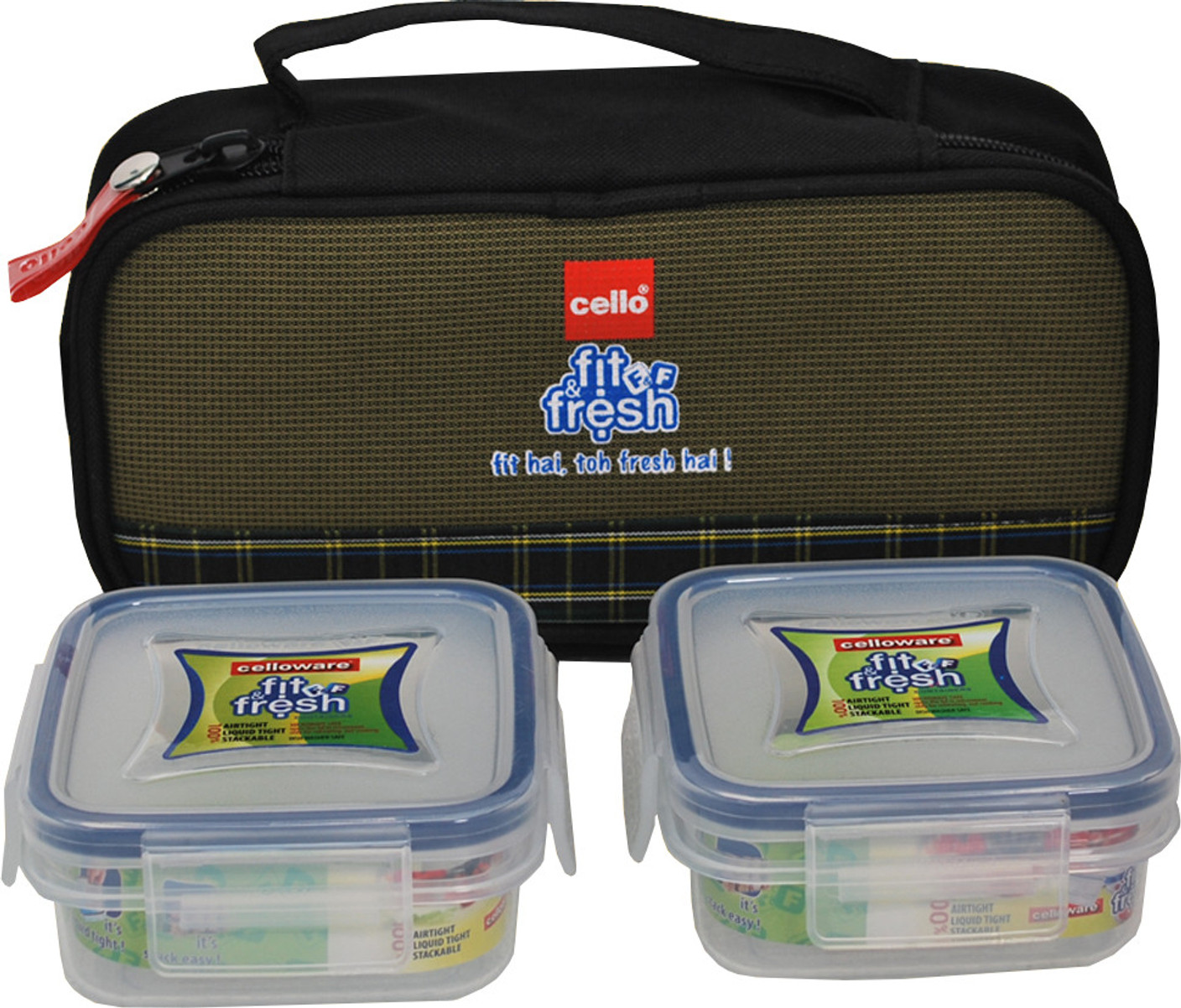 Flipkart.com | Cello World 8901372150411 2 Containers Lunch Box