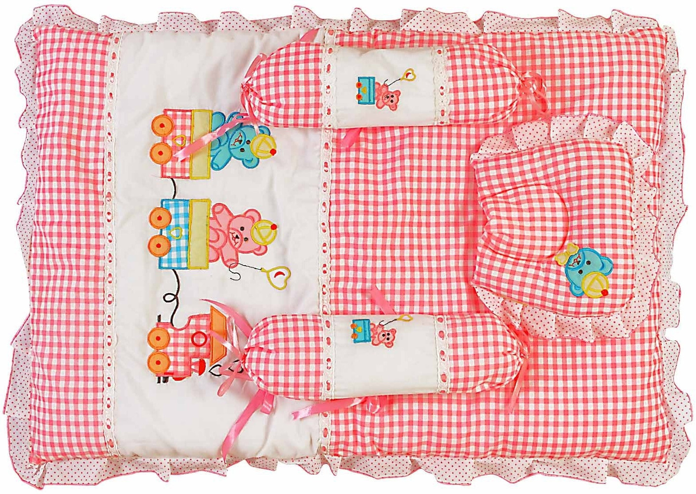 Advance Baby Mattress Set with Pillow and Bolsters Price ...