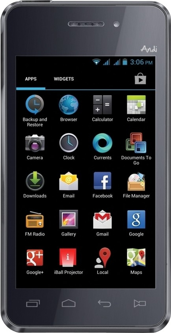 Iball Andi4a Projector (Special Metallic Grey, 4 GB) Online at Best