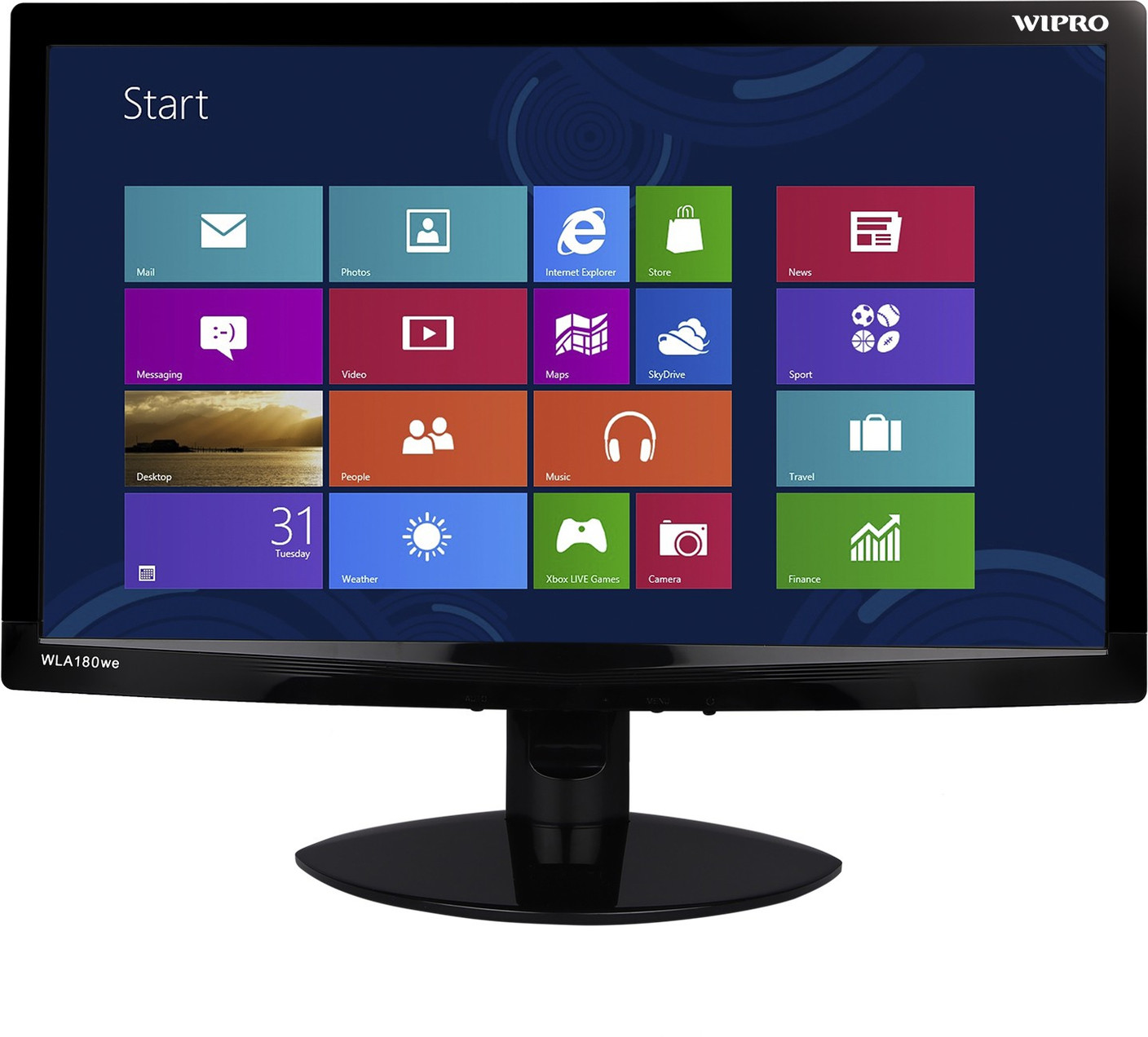 Wipro 18.5 inch HD LED Backlit Monitor Price in India Buy Wipro 18.5