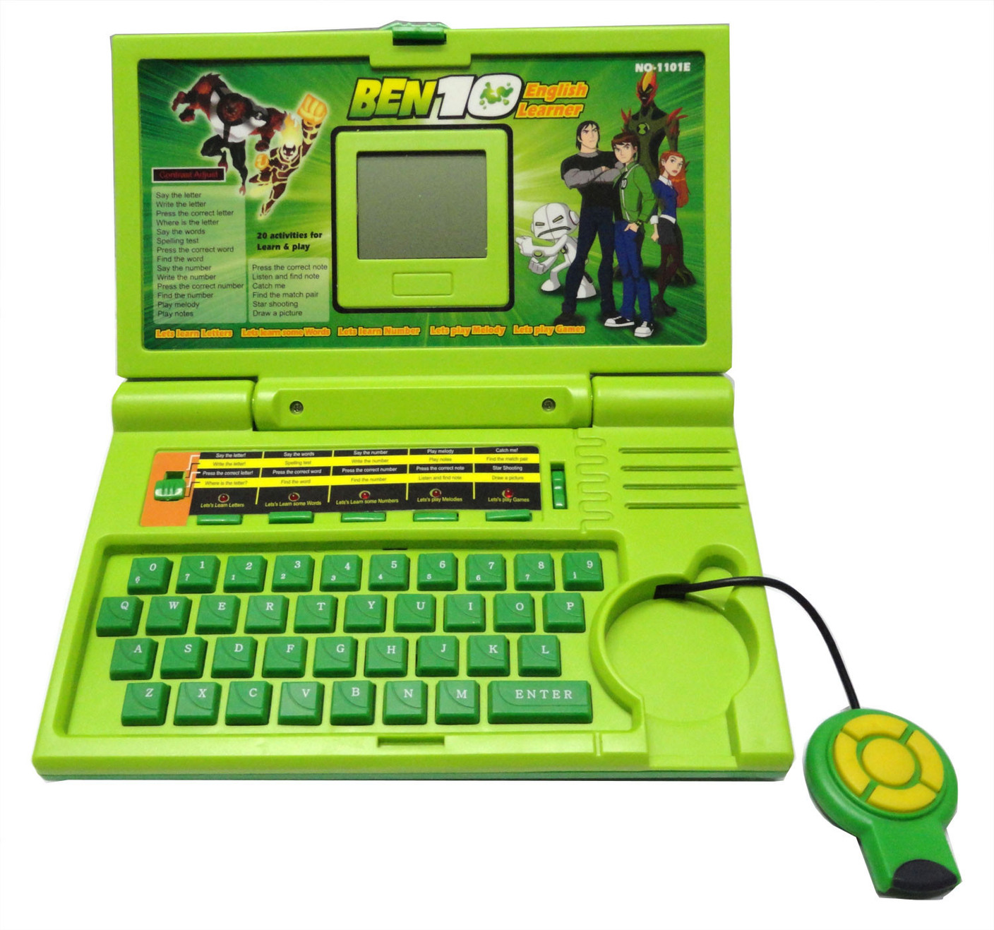 Jazzup Ben10 English Learner Kids Laptop Ben10 English Learner Kids