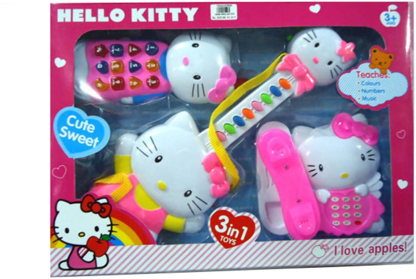 Hello Kitty Beautiful Guitar Telephone Toy Mobile Phone Hello Kitty Beautiful Guitar Telephone Toy Mobile Phone