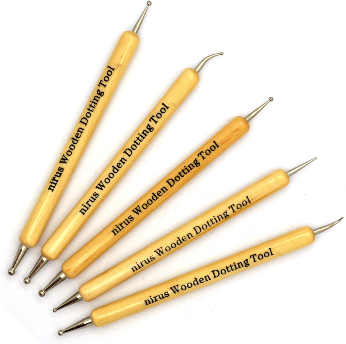 Nirus Wooden Dotting Tool 5 Set Price in India, Buy Nirus Wooden