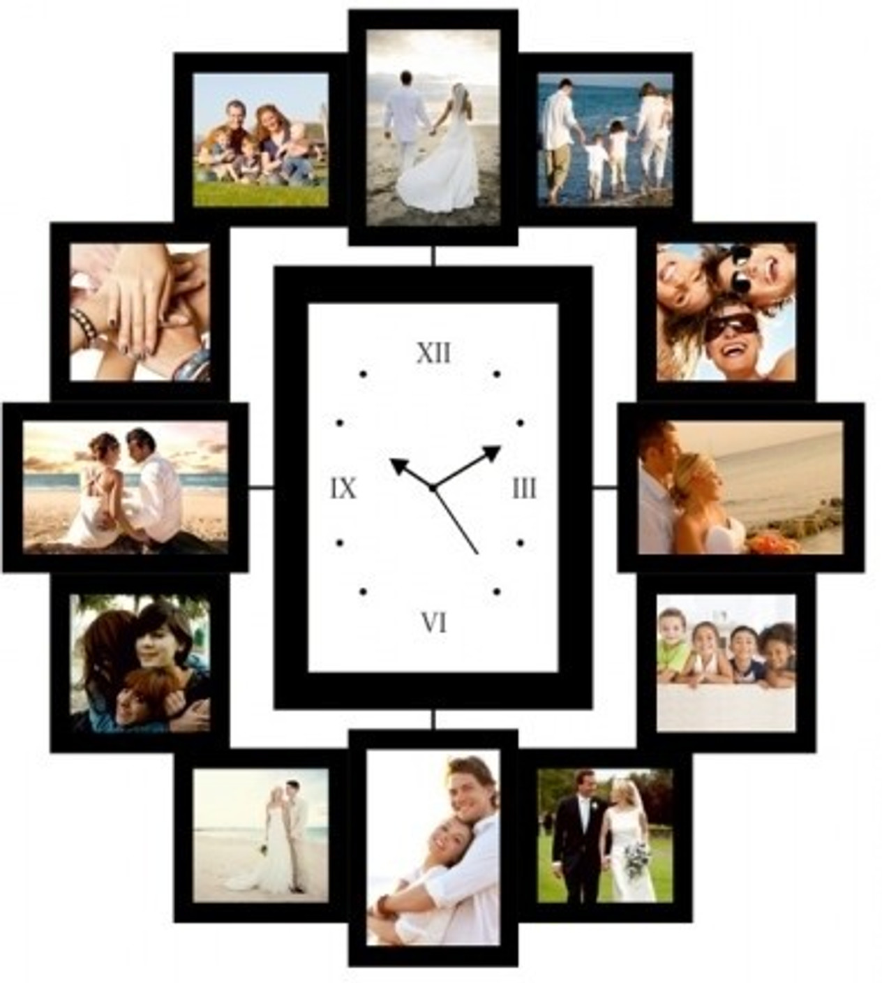 c12n1 white dial black everyday gifts collage picture frame original imadth32za6yhr9h
