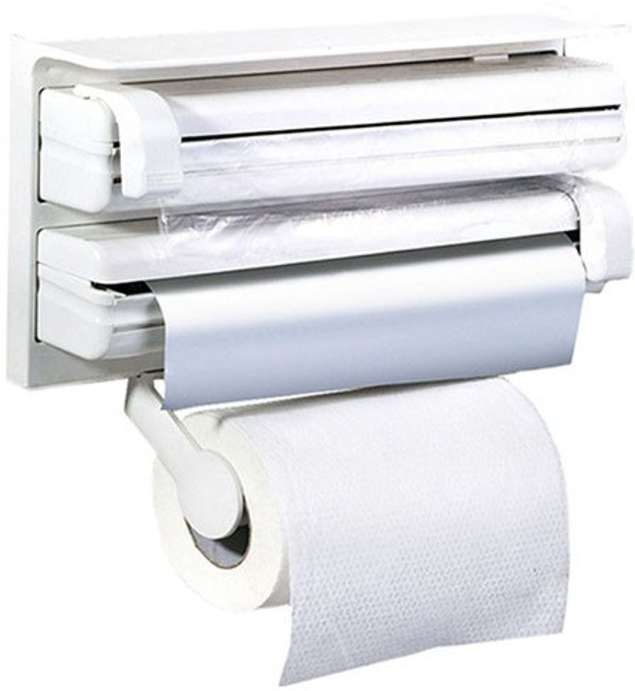 Shopo Triple Wrap Aluminium Foil Roll Holder SMC0007 Paper Dispenser Price in India - Buy Shopo