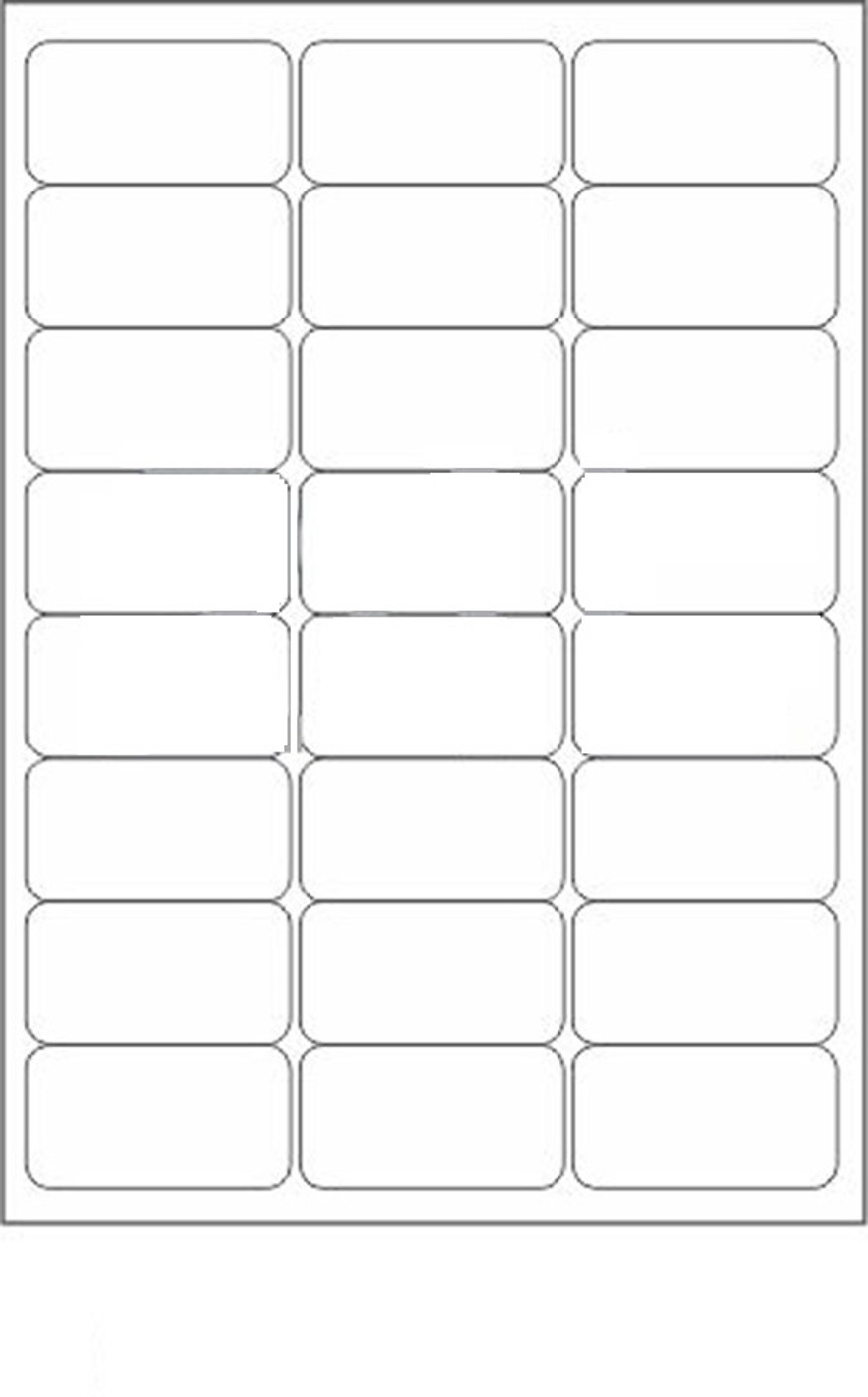 Sticker Label Printing Template