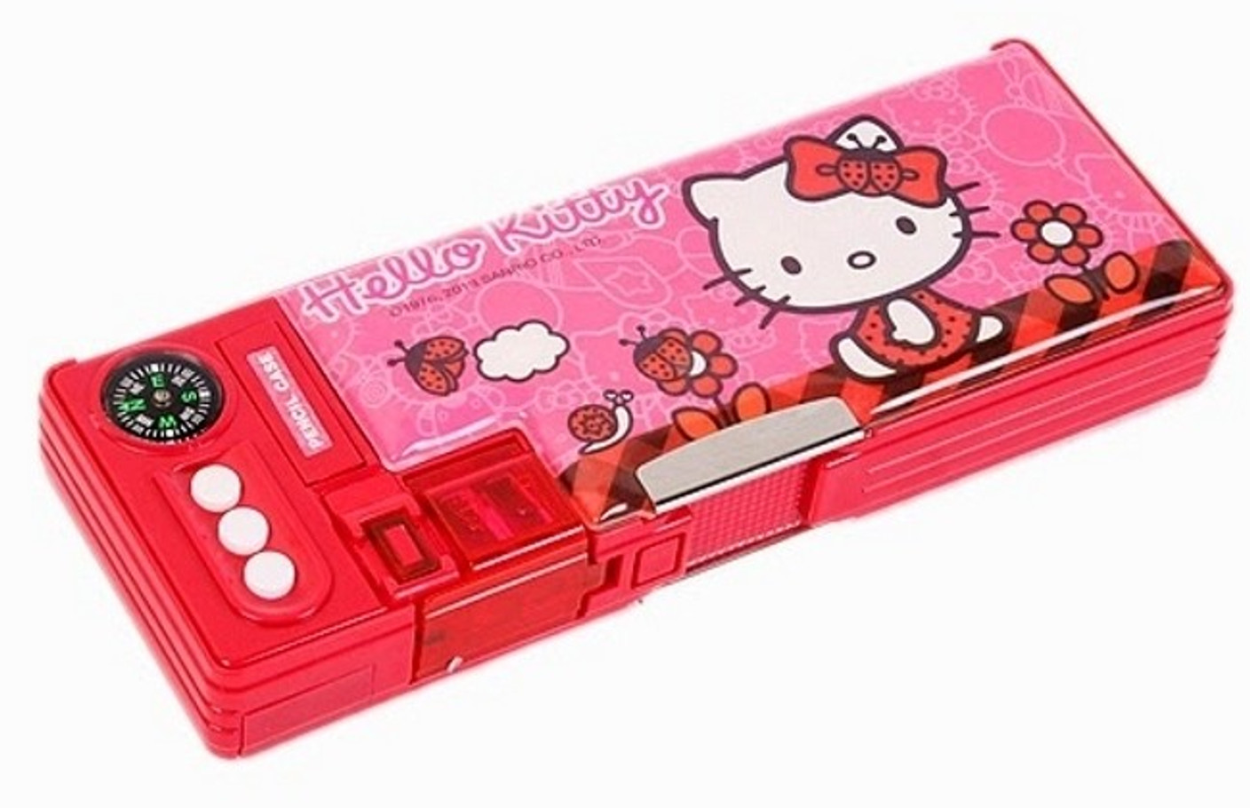 Sanrio Hello Kitty Character Face Art Plastic Pencil Box Pencil Box