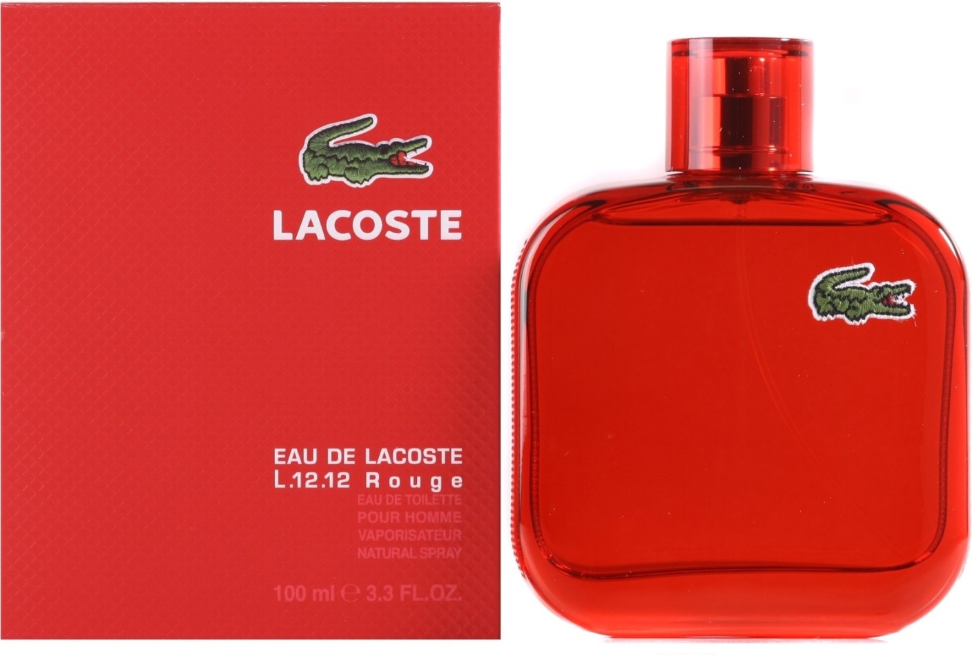 Buy Lacoste Eau De Lacoste L.12.12 Rouge EDT - 100 ml Online In India ...