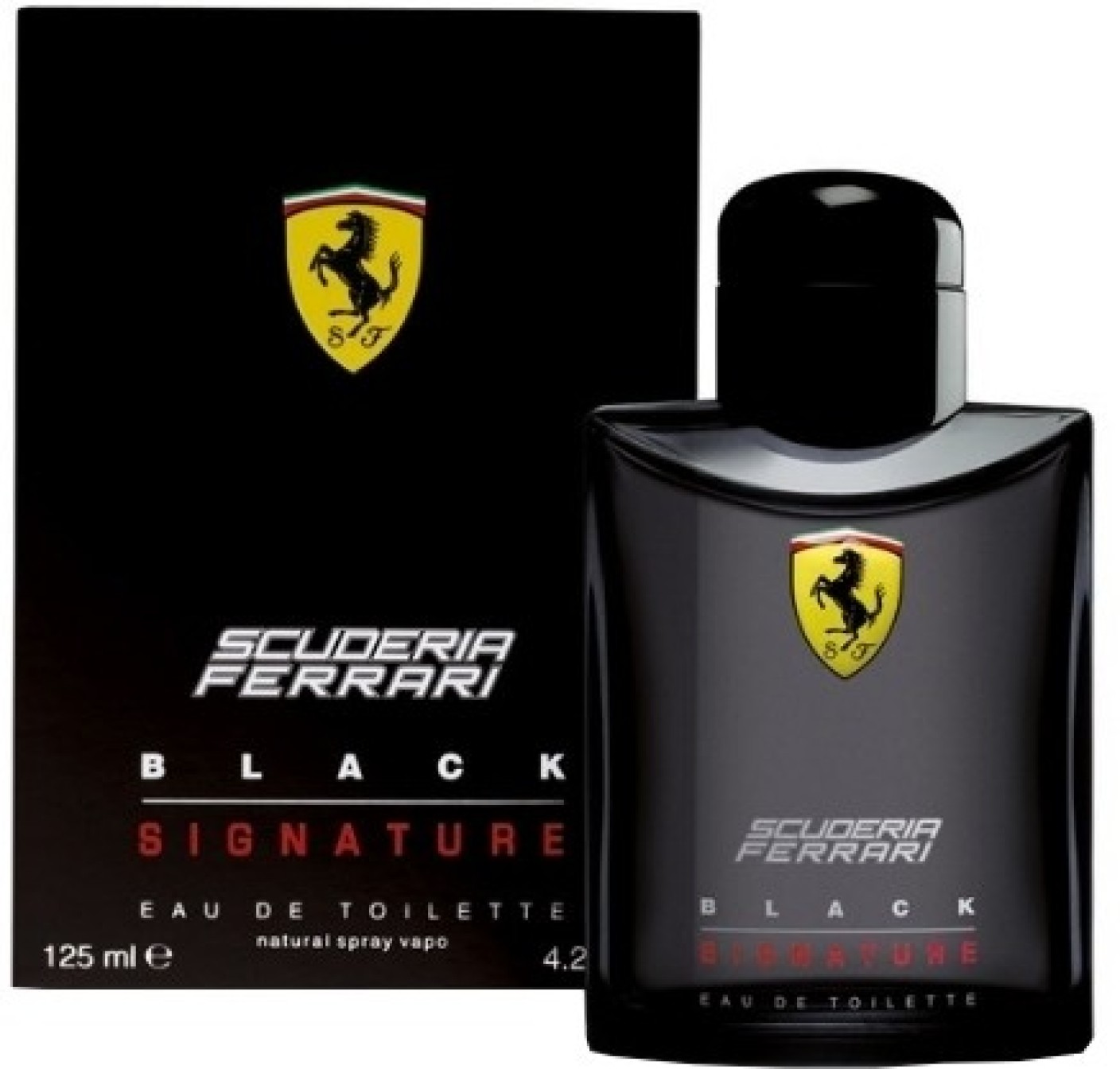 Buy Ferrari Scuderia Black Signature EDT - 125 ml Online In India | Flipkart.com