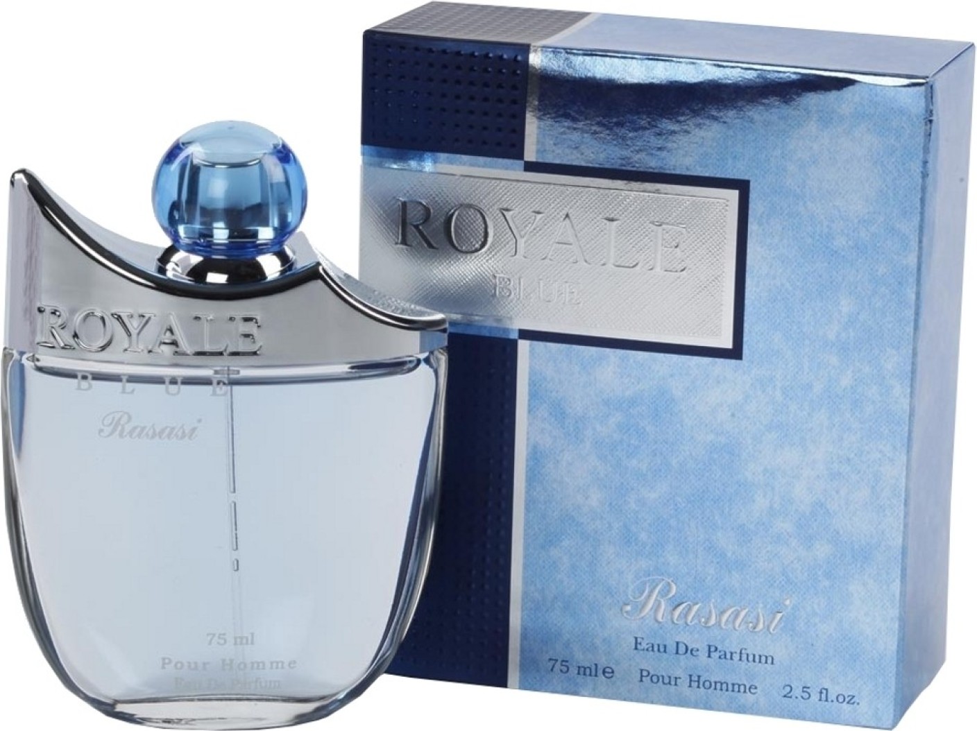 Buy Rasasi Royale Blue EDP 75 ml Online In India