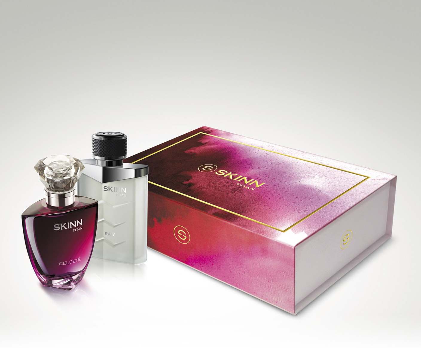 Buy Skinn by Titan Raw and Celeste Gift Set Eau de Parfum 100 ml