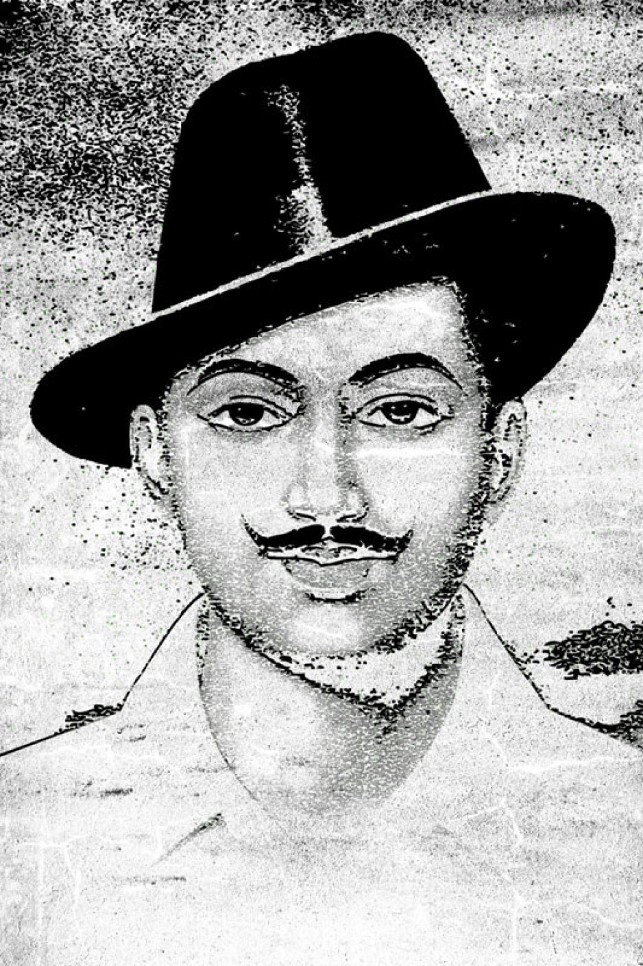 Bhagat Singh - Sketch Paper Print - Personalities posters in India ...