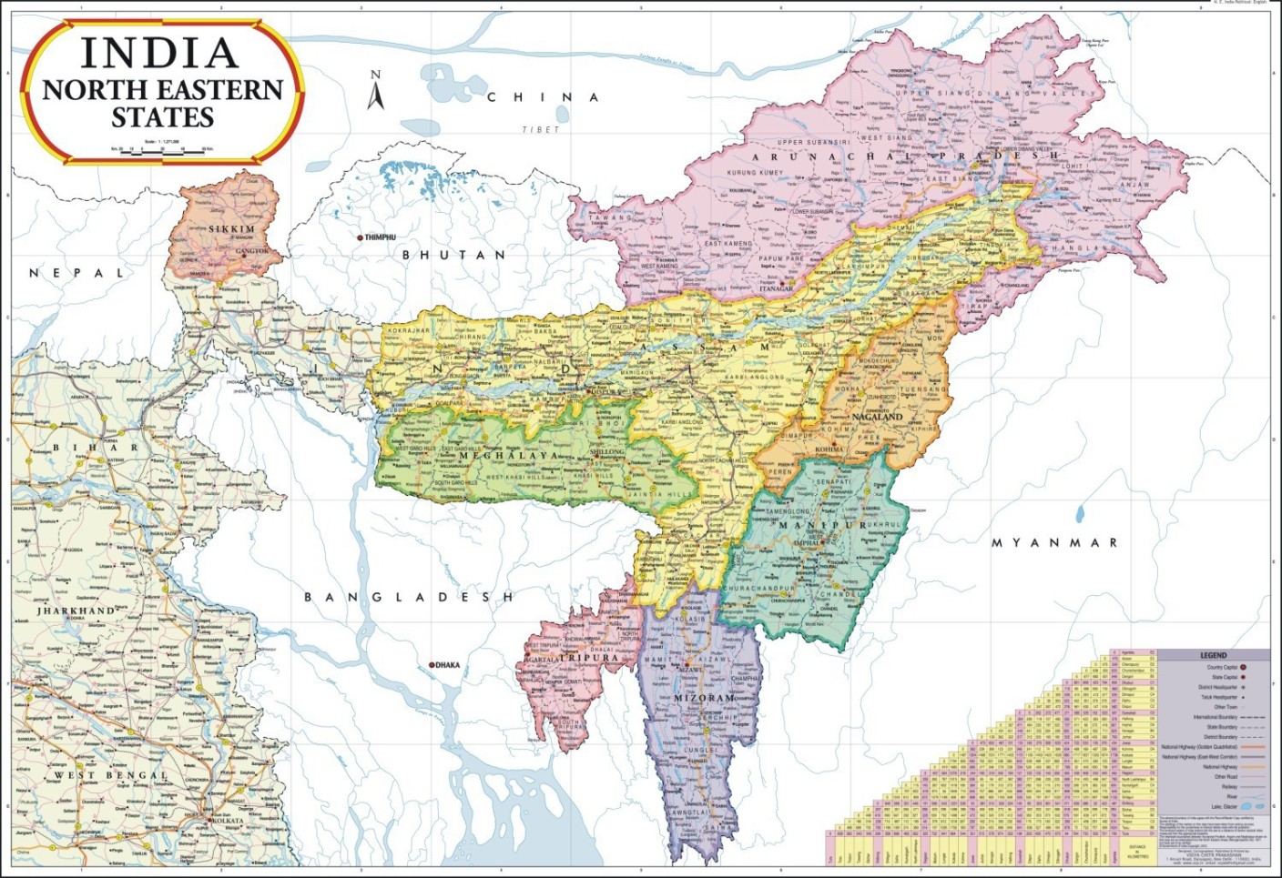 north-east-india-map-meghalaya-manipur-mizoram-sikkim-tripura