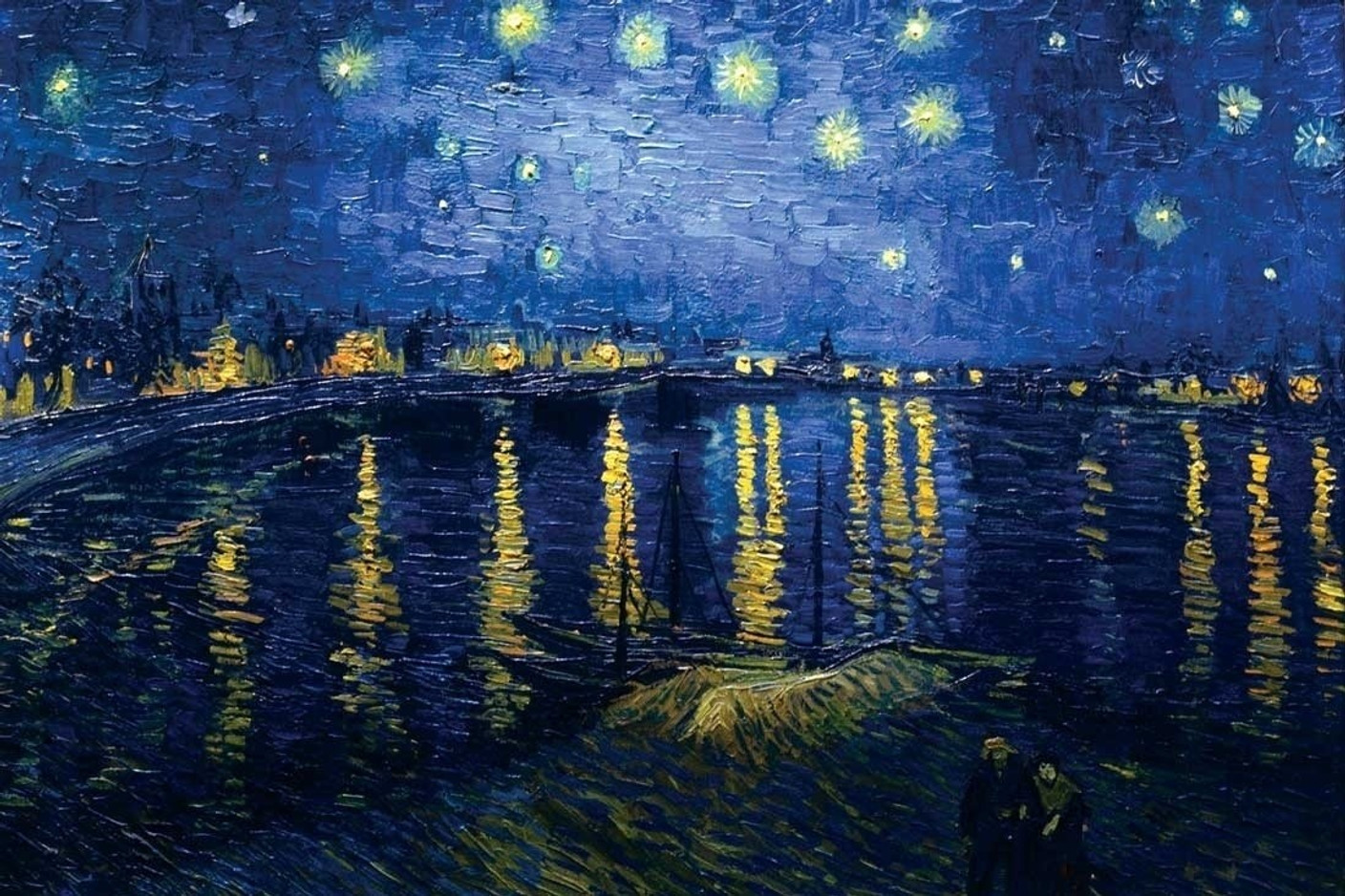 Starry Night Over the Rhone by Vincent van Gogh Fine Art ...