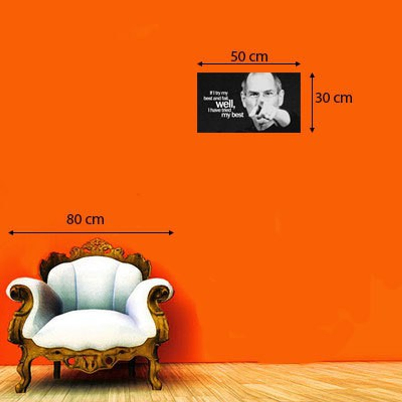 Steve Jobs - Well I have Tried My Best Paper Print ...