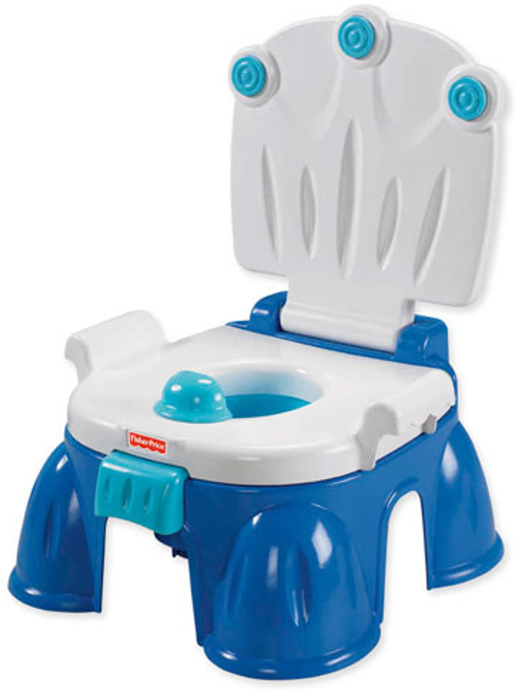 FisherPrice Royal Step Stool Potty Chair Plastic Potty Chair