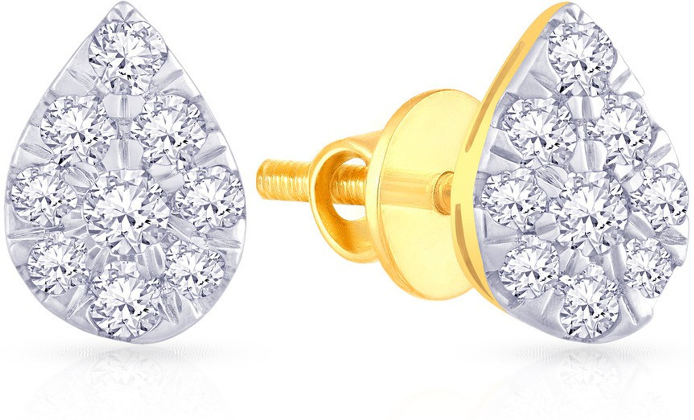 Malabar Gold and Diamonds Yellow Gold 18kt Diamond Stud Earring Price in India - Buy Malabar Gold and Diamonds Yellow Gold 18kt Diamond Stud Earring online at Flipkart.com - 웹