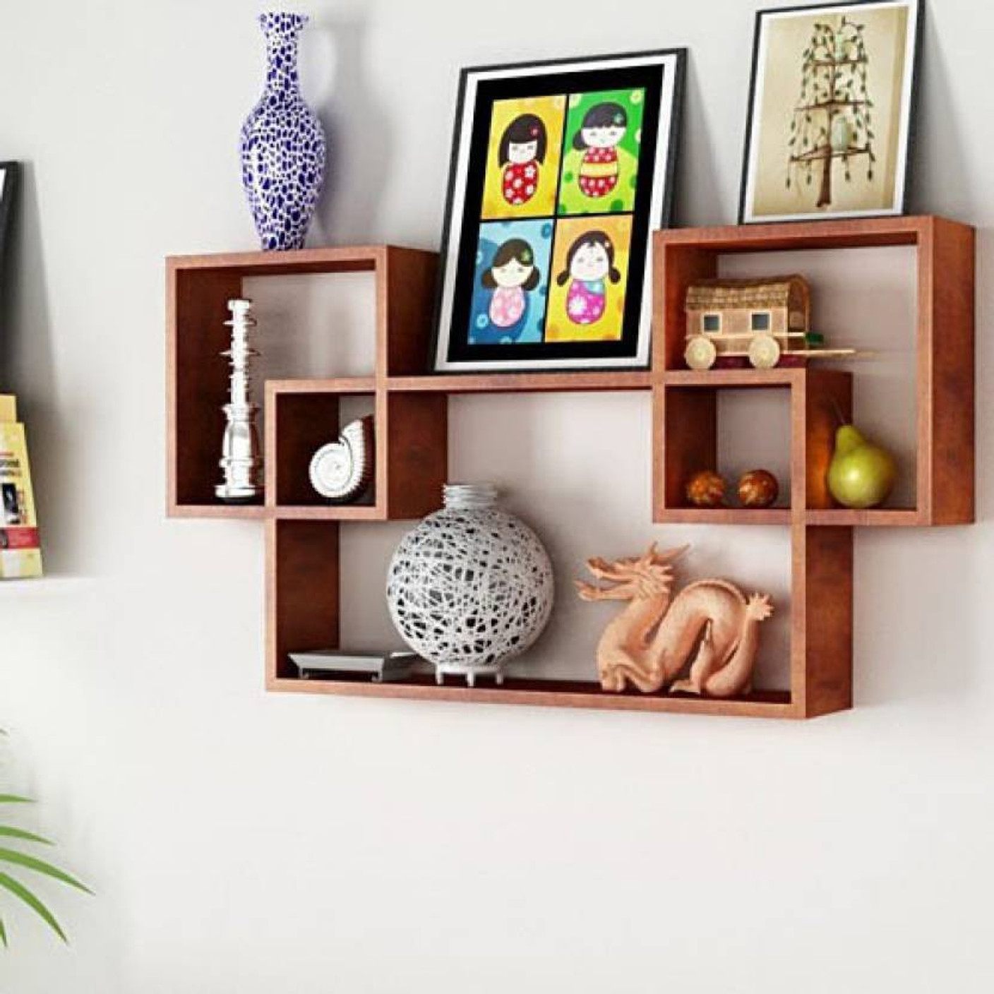 wooden wall shelves buy wooden wall shelves online in india