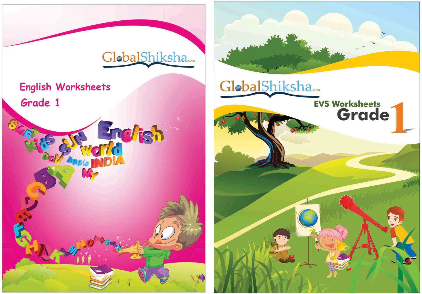 worksheets for class 1 evs english price in india