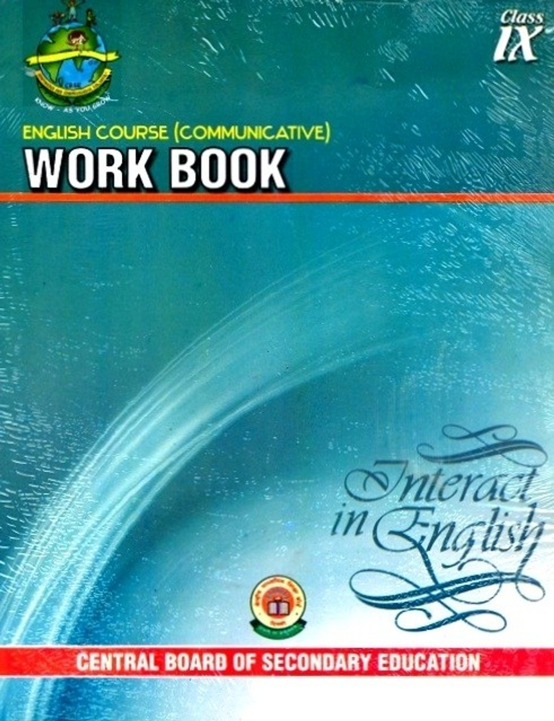 English course communicative work book interact in english class 9