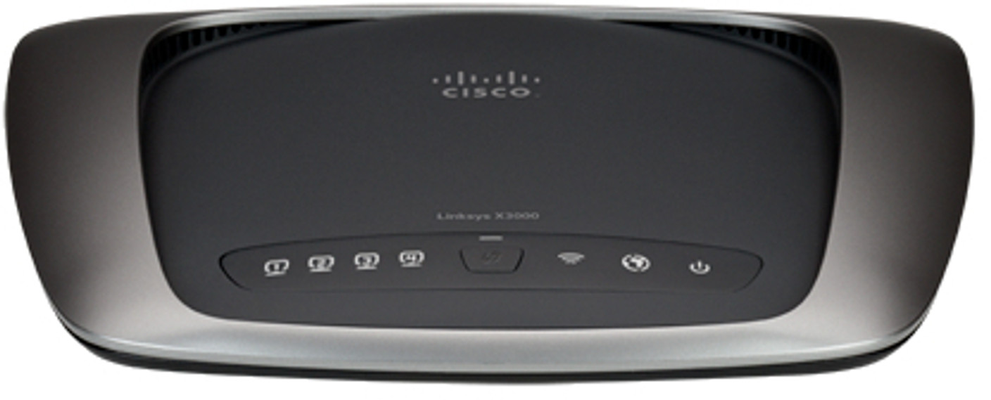 Cisco Linksys X3000 N with ADSL2 Modem Router - Cisco Linksys ...