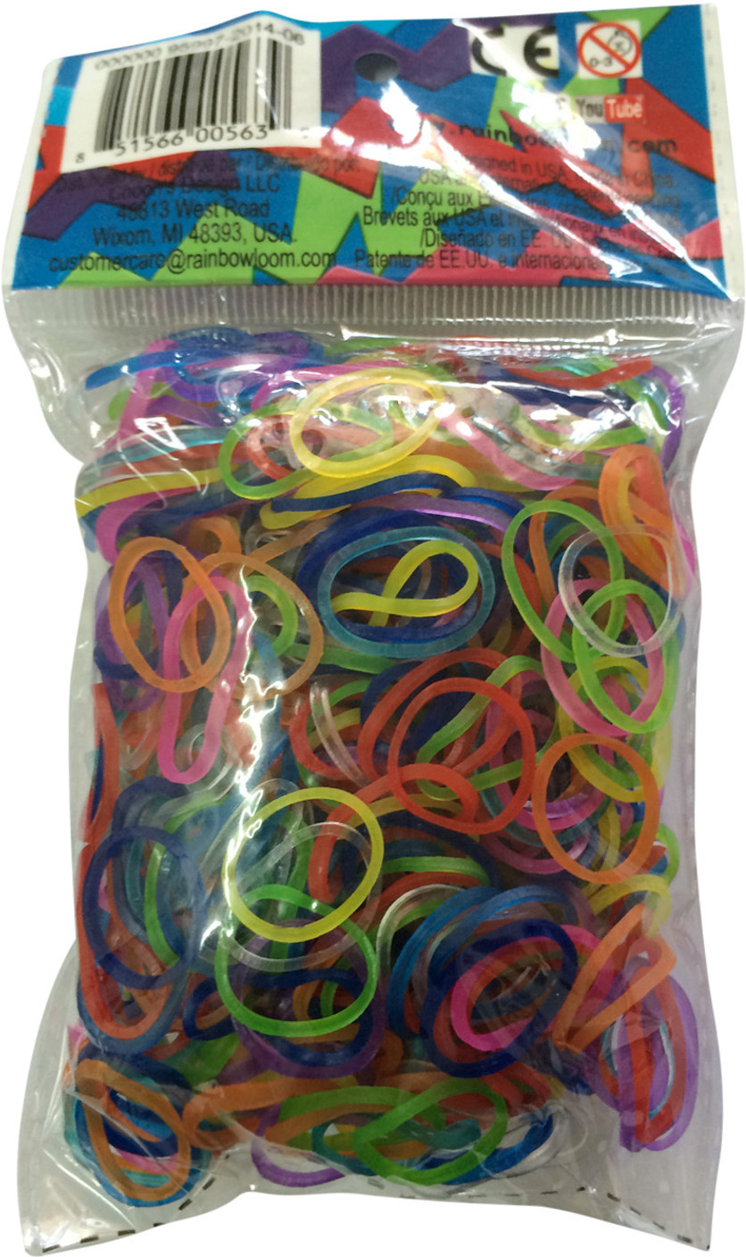 Rainbow loom jelly bands clearance