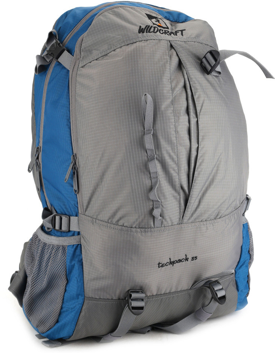 wildcraft men black printed rucksack